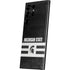Michigan State University Black and White Stripes Galaxy Skins